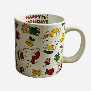 Sanrio Hello Kitty Red Holiday Mug 16oz Christmas Coffee Tea Cup
